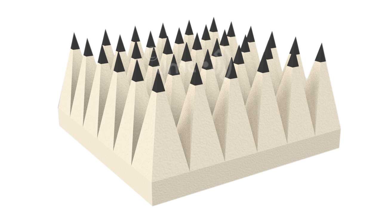 Pyramidal EMC Foam absorber 30cm