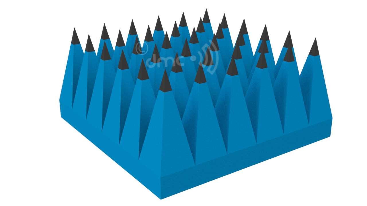 Pyramidal RF Foam Absorber 300mm