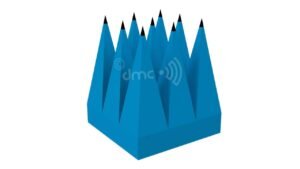 Pyramidal RF Microwave Anechoic Absorber 700mm