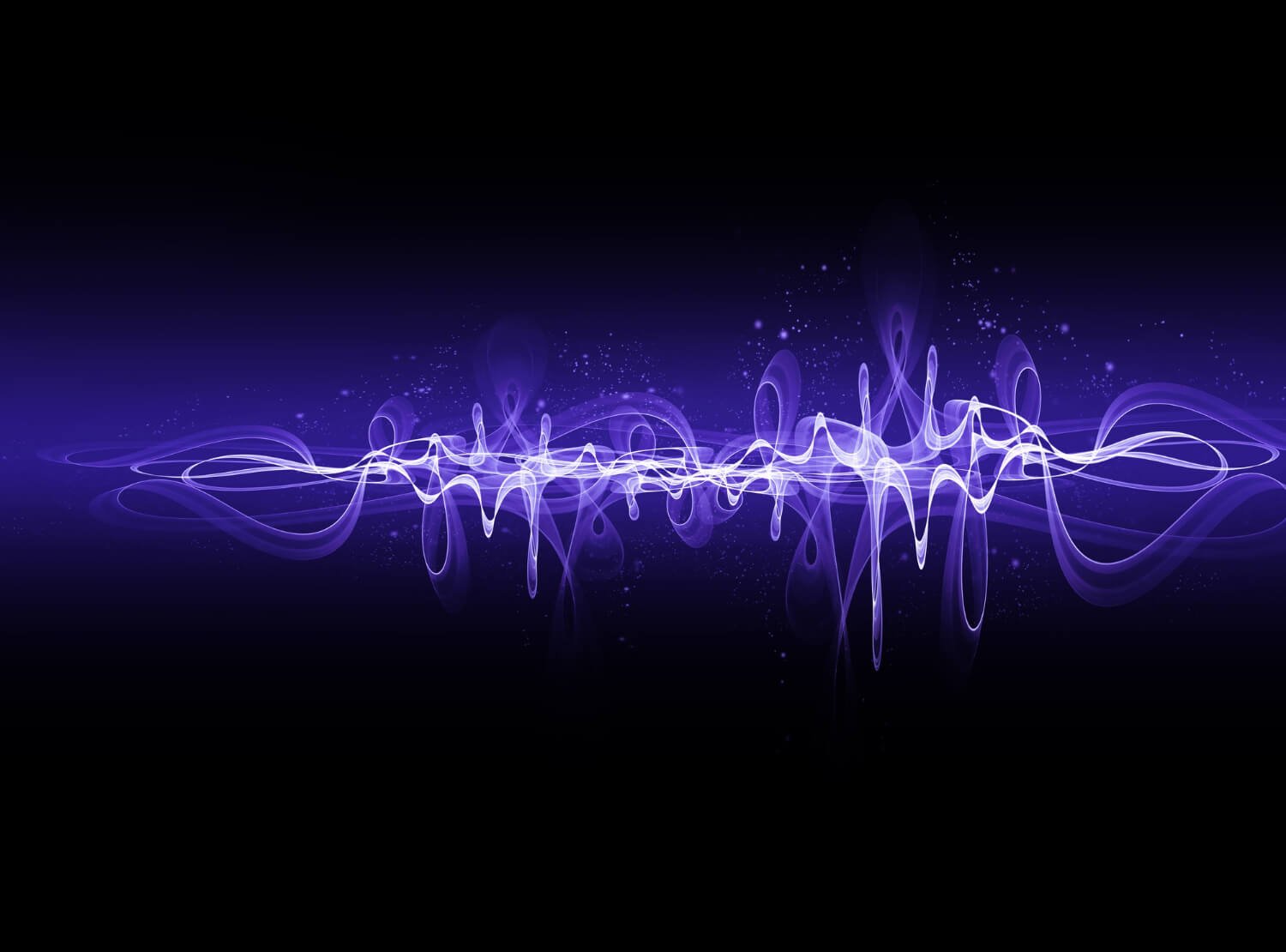electric wave in dark background EMI Shielding - electric wave in dark background