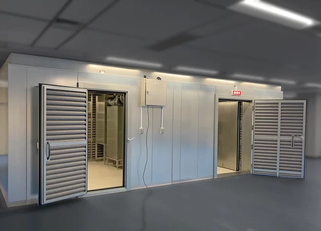 Soundproof Room for Speaker with open doors