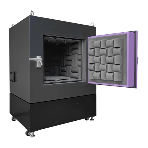 a single open Door Anechoic Test Box a single open Door Anechoic Test Box