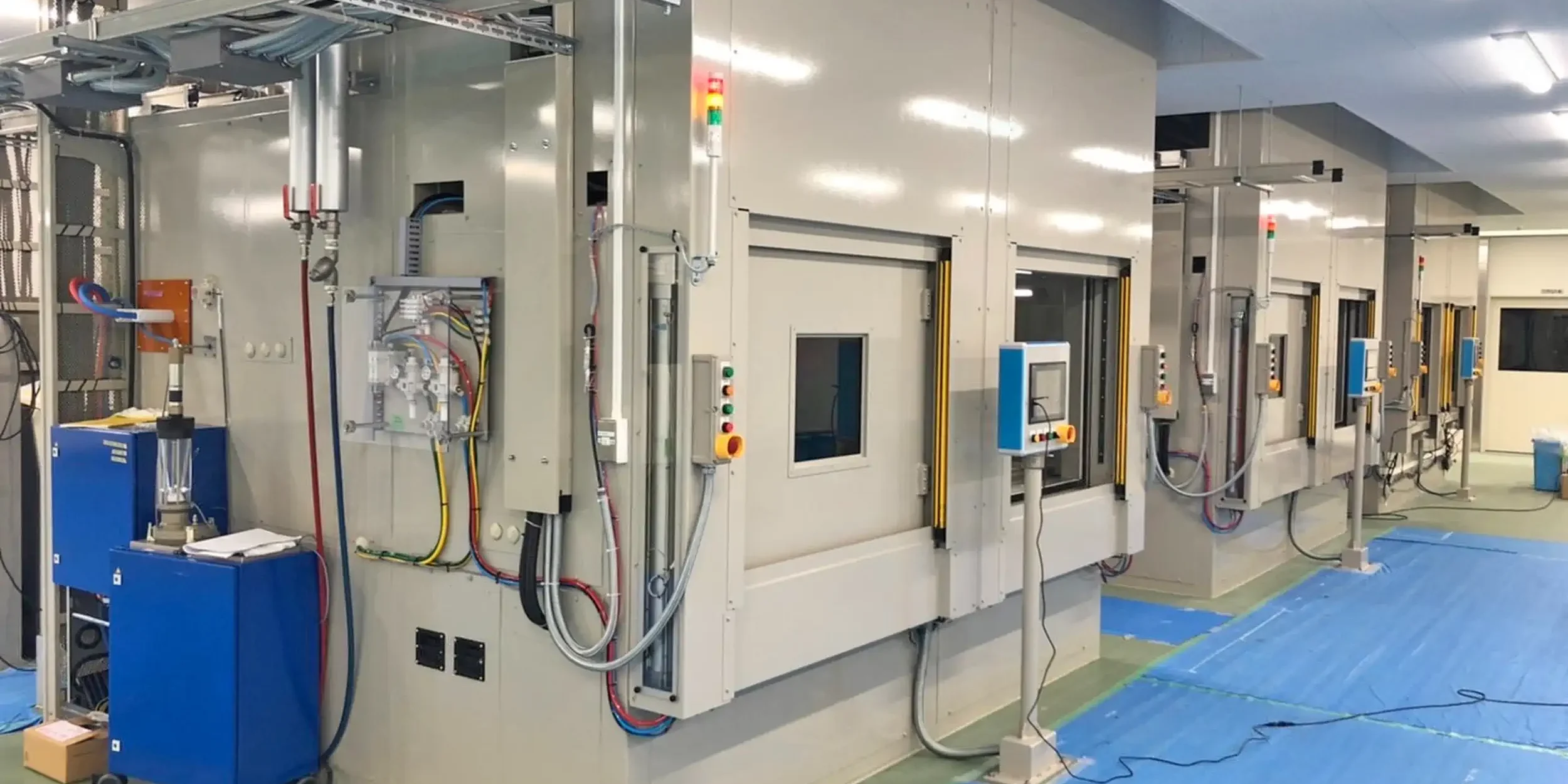 soundproof covers for thermal spraying equipment