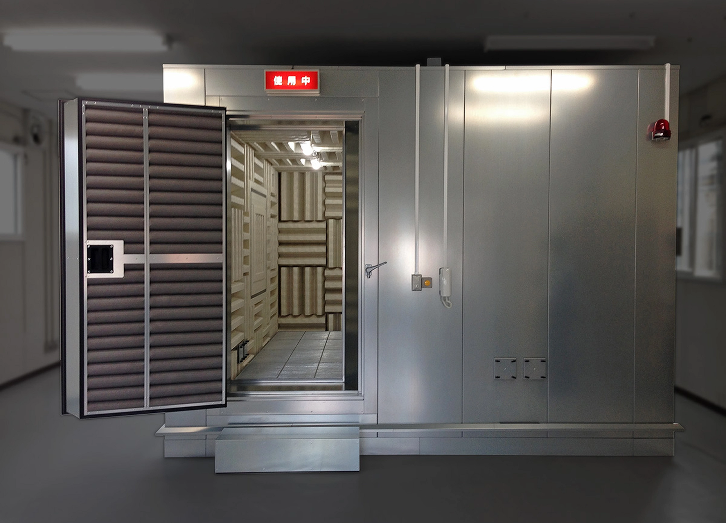 Open Door of Anechoic chamber for small motor manufacturer Open Door of Anechoic chamber for small motor manufacturer