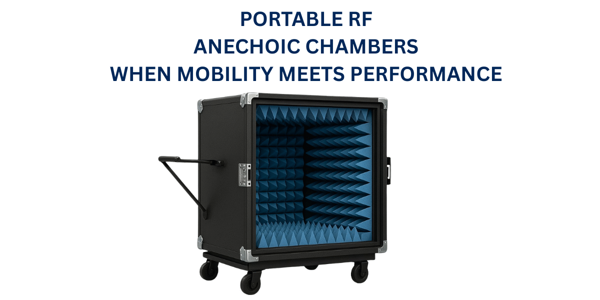 PORTABLE RF ANECHOIC CHAMBERS WHEN MOBILITY MEETS PERFORMANCE
