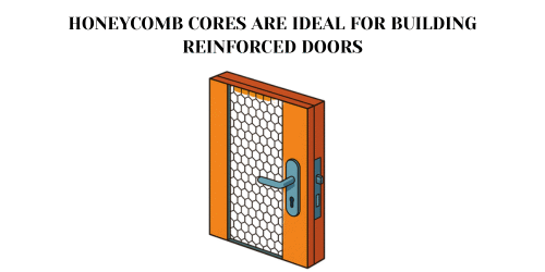 HONEYCOMB CORES ARE IDEAL FOR BUILDING REINFORCED DOORS