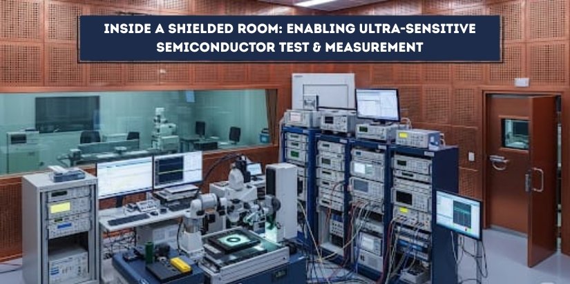 inside shielded room semiconductor test measurement