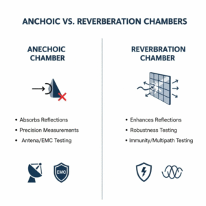 Anechoic vs. Reverberation Chambers Choosing the Right Test Environment for Your Application