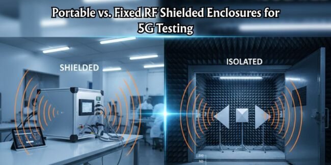 Portable vs. Fixed RF Enclosures for 5G Testing