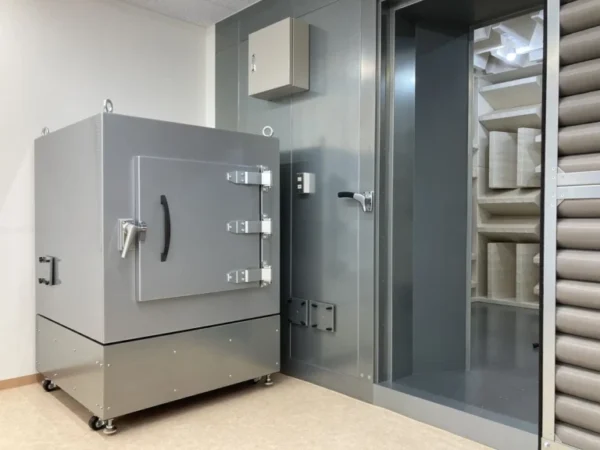 Anechoic Test Box placed near a semi anechoic chamber 768x576