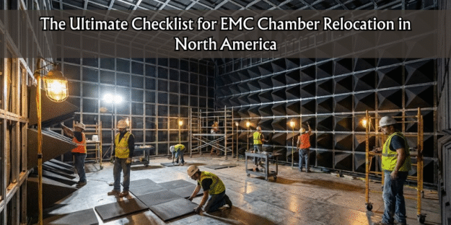 The Ultimate Checklist for EMC Chamber Relocation in North America