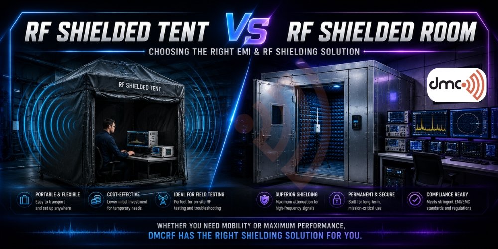 RF Shielded Tent vs RF Shielded Room Guide