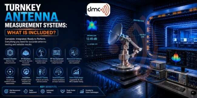 Turnkey Antenna Measurement Systems What Is Included Turnkey Antenna Measurement Systems What Is Included