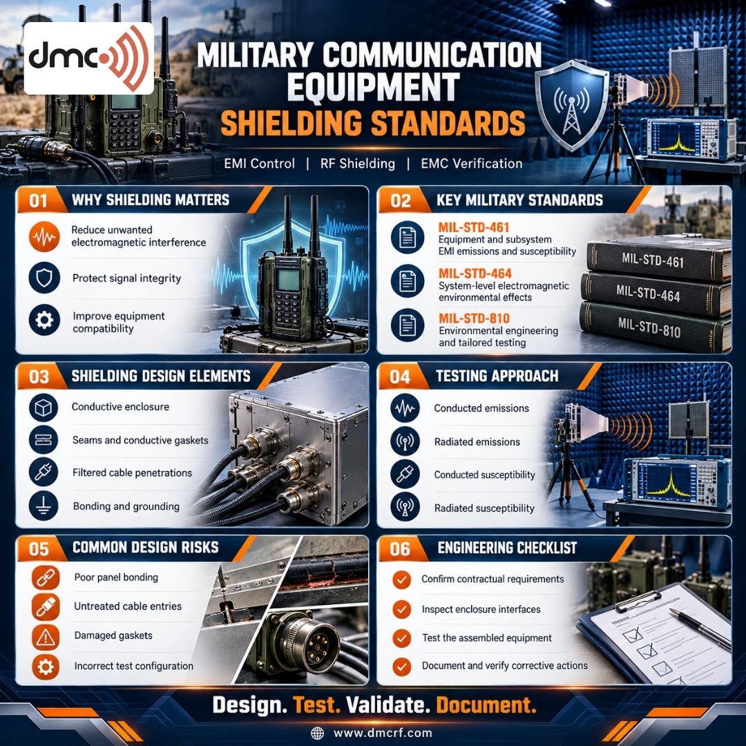 Military Communication Equipment Shielding Standards 