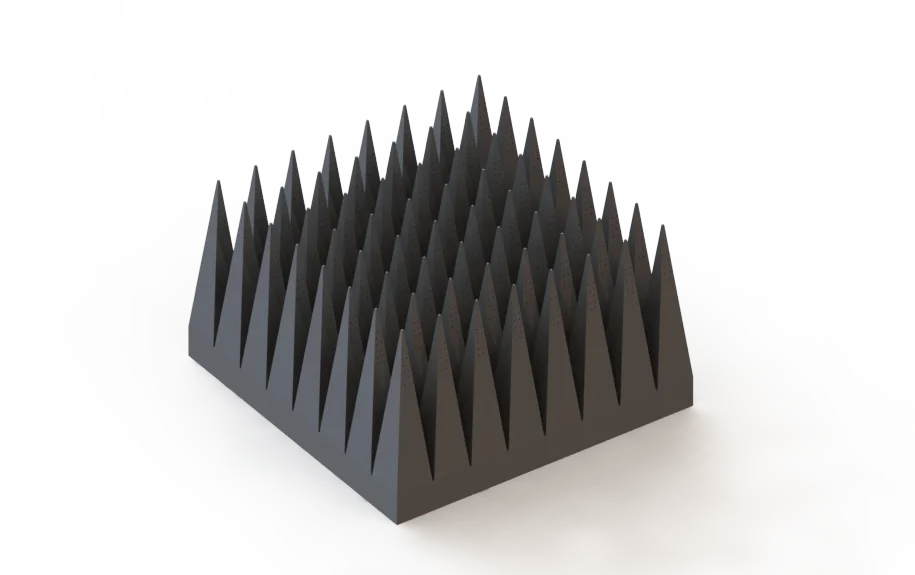 High Power Handling RF Microwave absorber