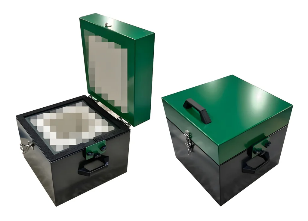 small simple anechoic box for automotive parts testing