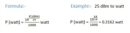 Power Calculation Formula