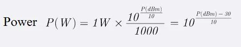 Power Calculation Formula