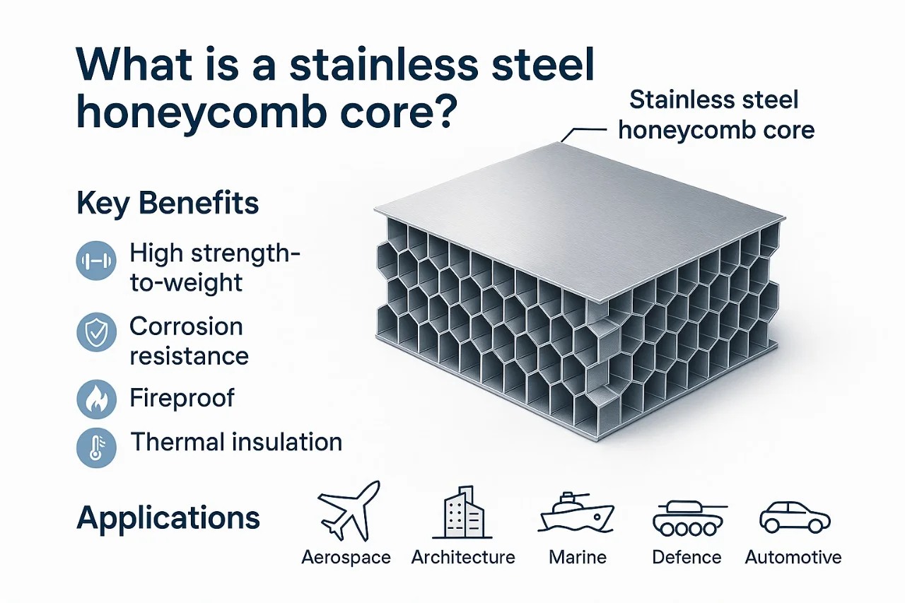 Stainless Steel Honeycomb Core img Stainless Steel Honeycomb Core img