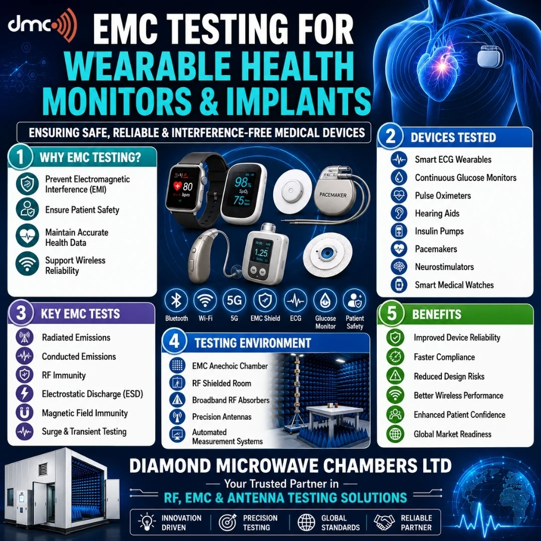 EMC Testing for Wearable Health Monitors