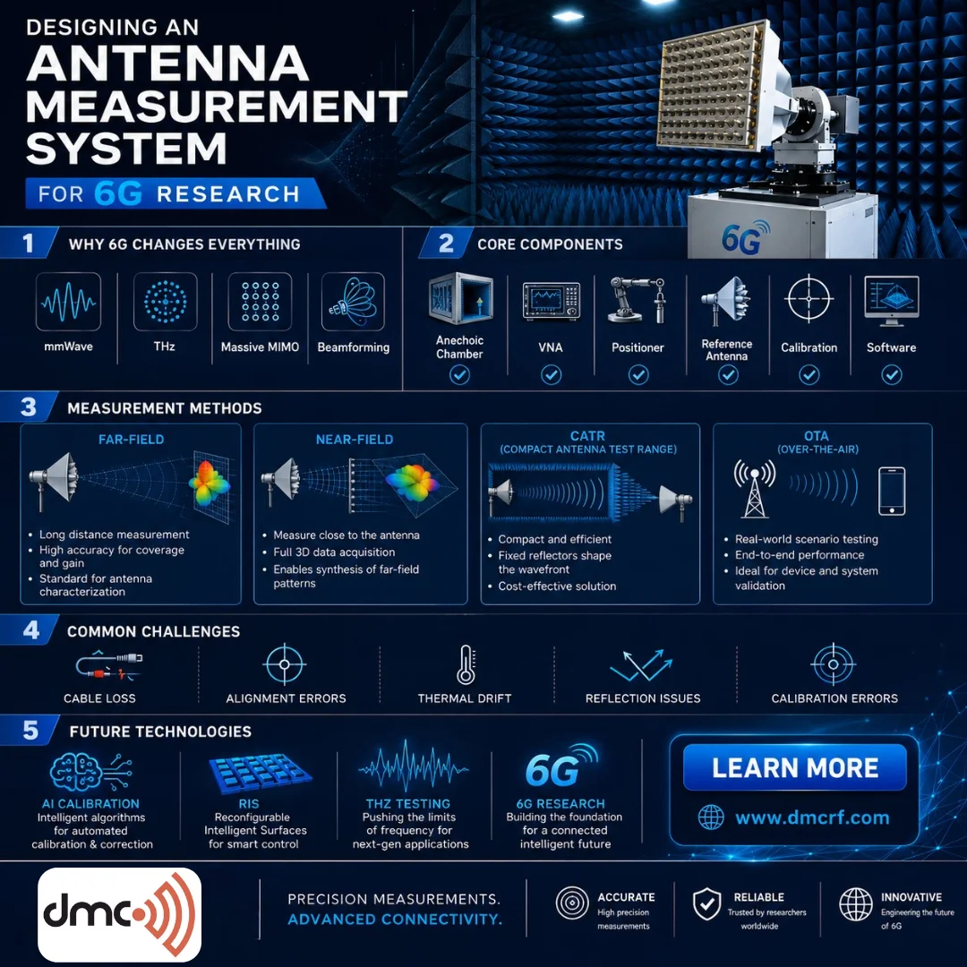 How to Design an Antenna Measurement System for 6G Research