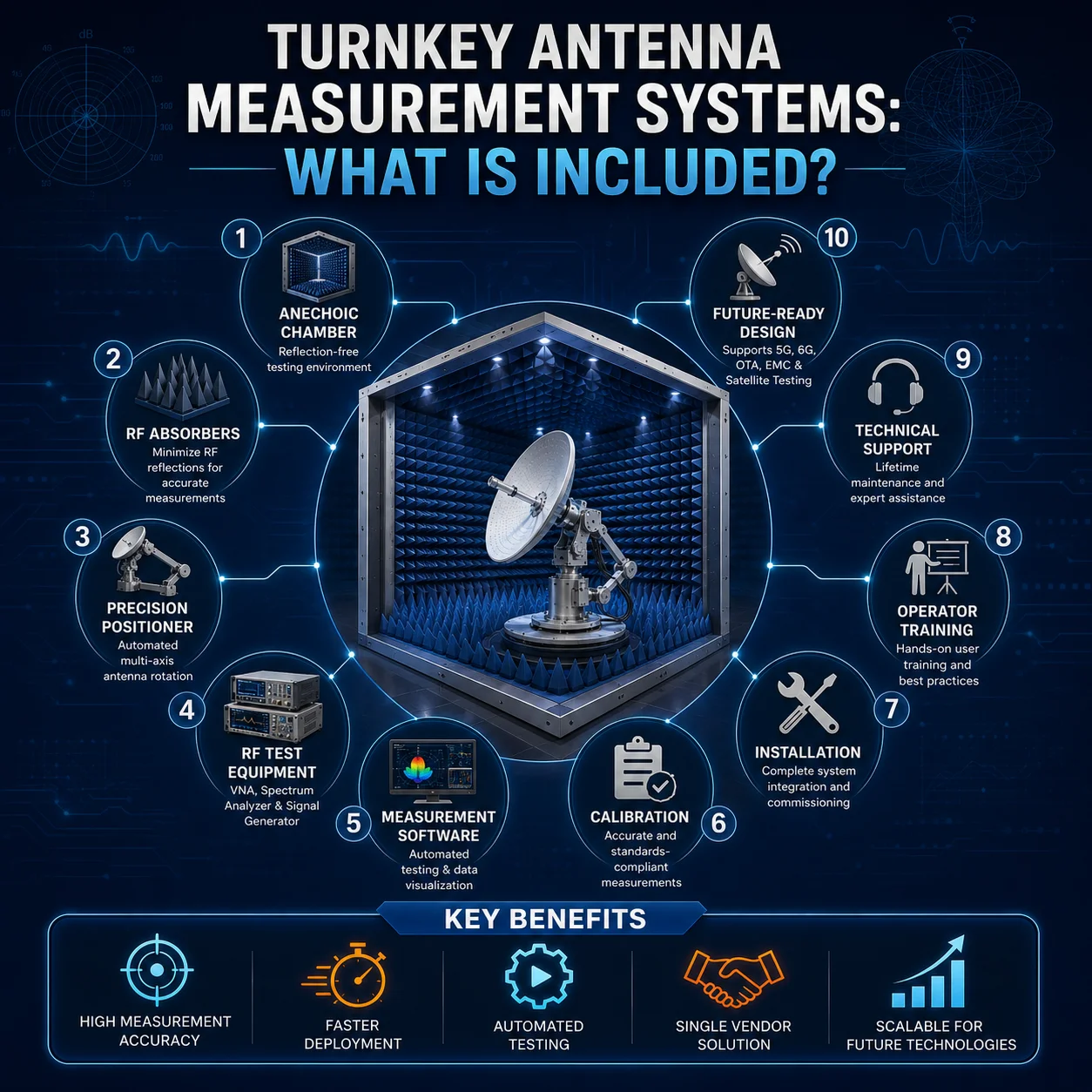 Turnkey Antenna Measurement Systems