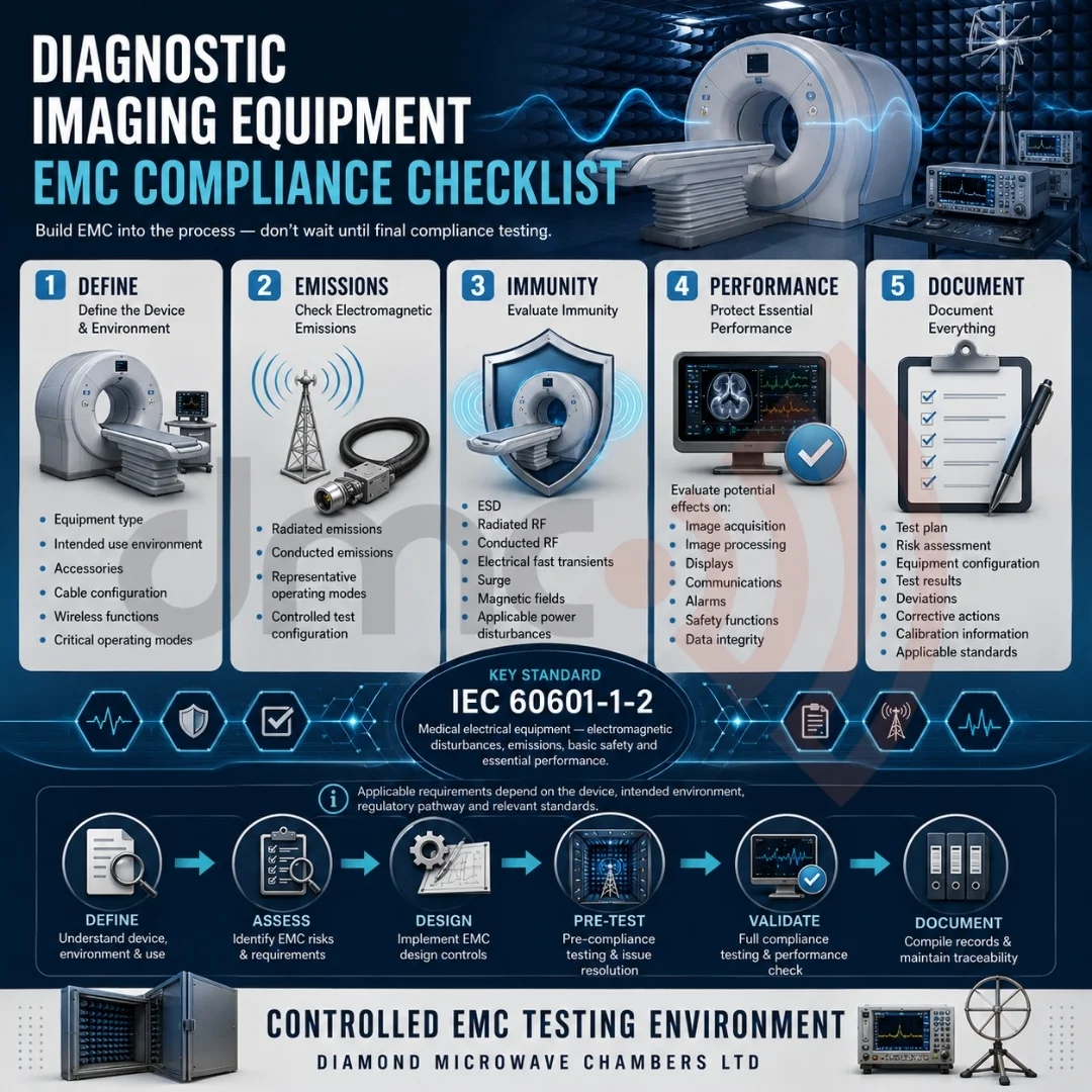 Diagnostic Imaging Equipment EMC Compliance Checklist