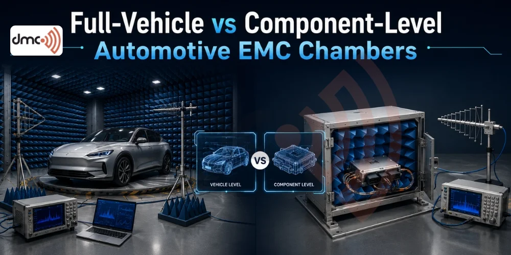 Full Vehicle vs Component Level Automotive EMC Chambers