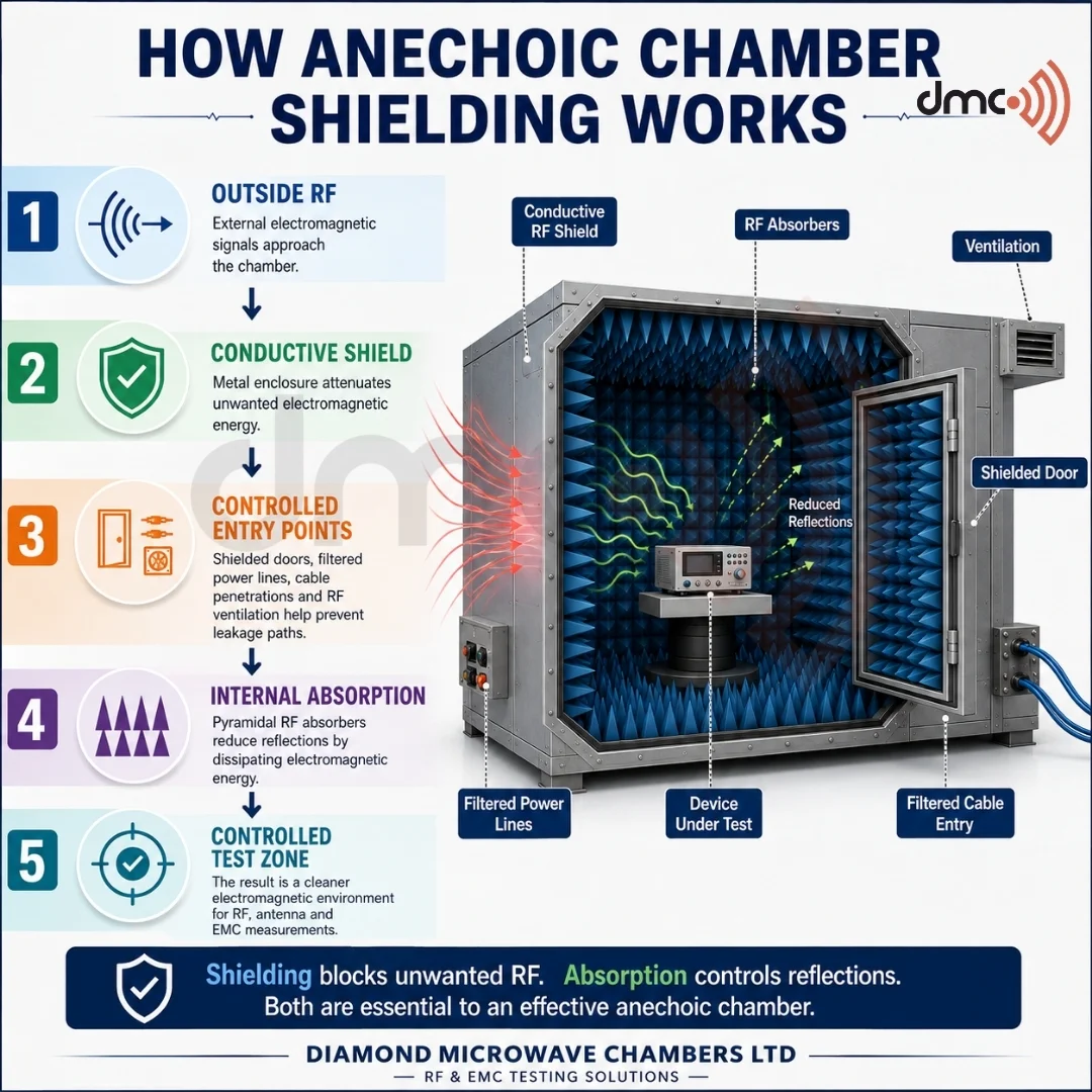 How Anechoic Chamber Shielding Actually Works