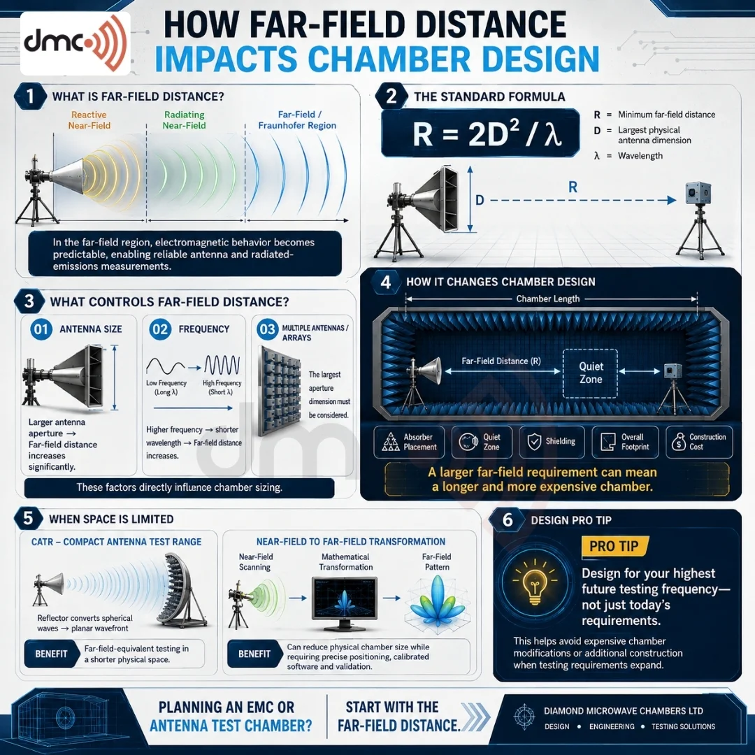 Far-Field Distance & Antenna Chamber Design