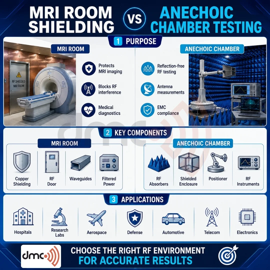 MRI Room Shielding vs Anechoic Chamber