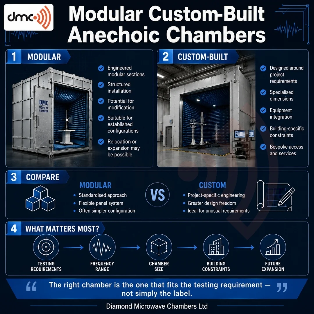 Modular Custom Built Anechoic Chambers
