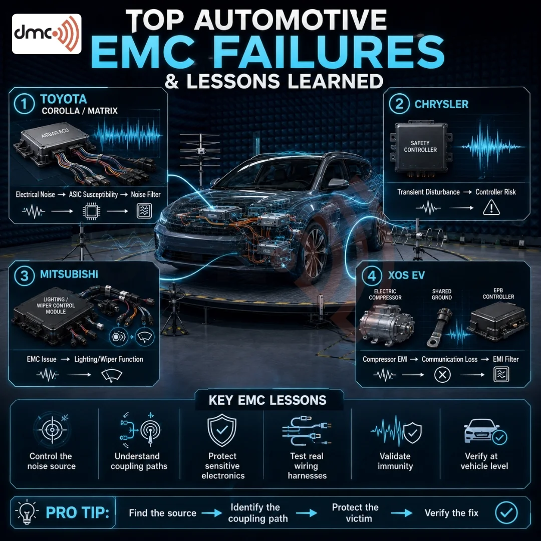 Top EMC Failures in Automotive History