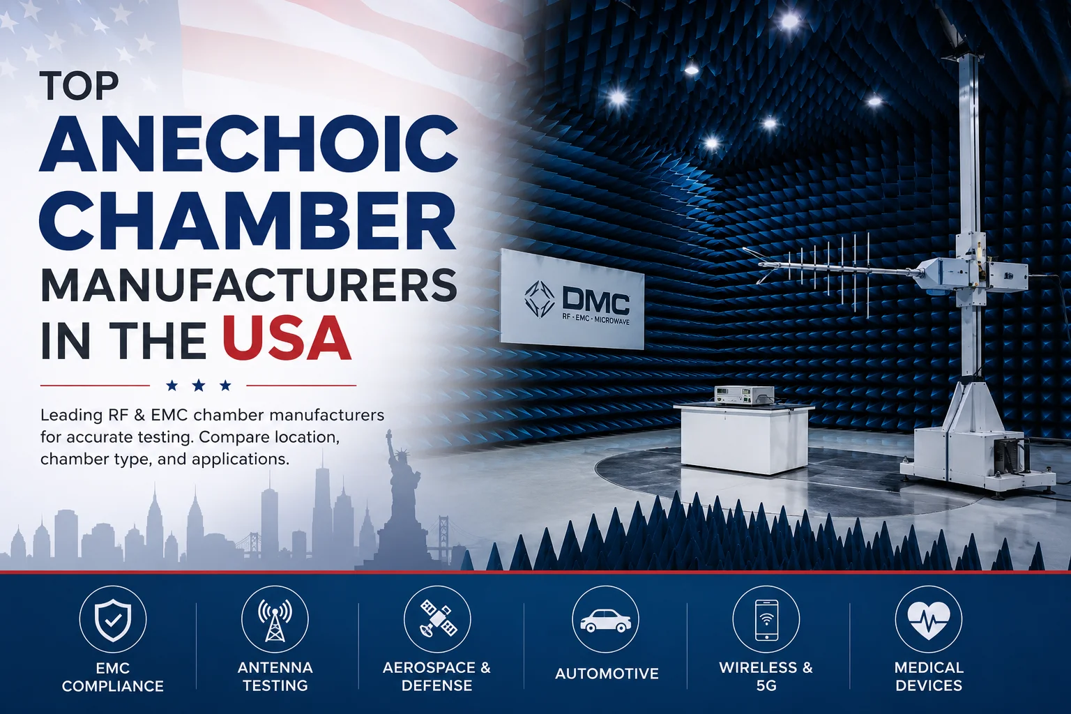 Top U.S. Anechoic Chamber Manufacturers Top U.S. Anechoic Chamber Manufacturers