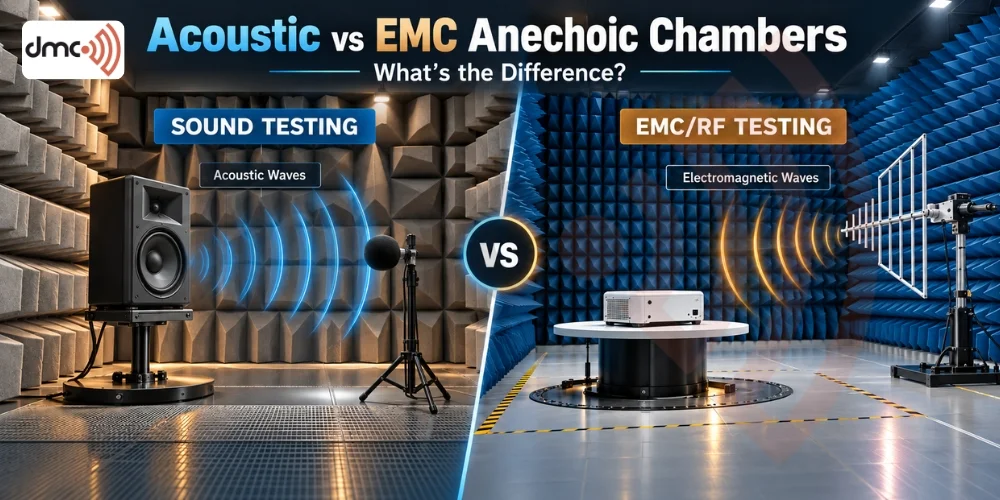 Acoustic vs EMC Anechoic Chambers