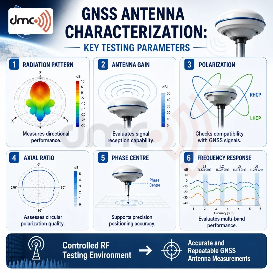 Antenna Characterization for GNSS Applications