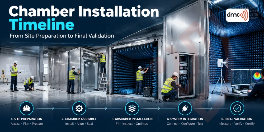 Chamber Installation Timeline